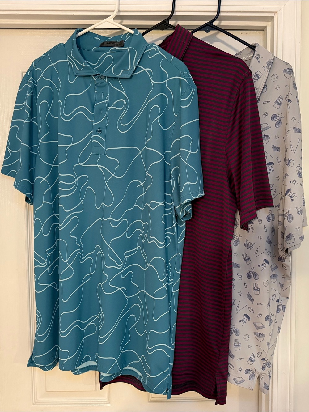 Ashworth, puma and G/Fore polos